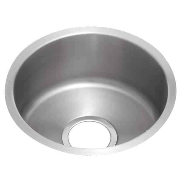 Elkay ELUH12FBDBG Lustertone® Classic Stainless Steel 14-3/8" x 14-3/8" x 6" Single Bowl Undermount Sink Kit