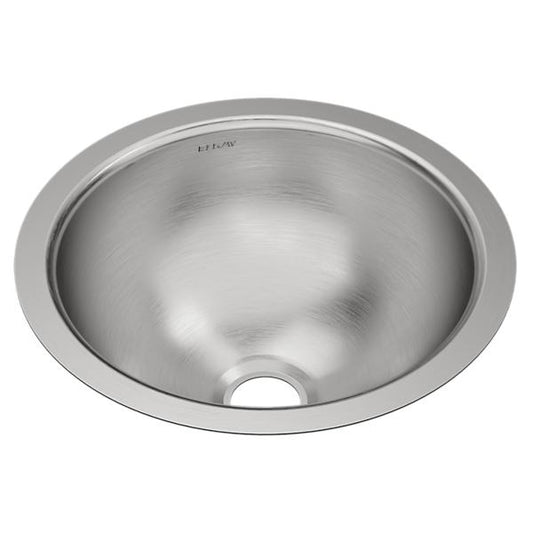 Elkay ELUH12 Asana Stainless Steel 14-3/8" x 14-3/8" x 6" Single Bowl Undermount Bathroom Sink