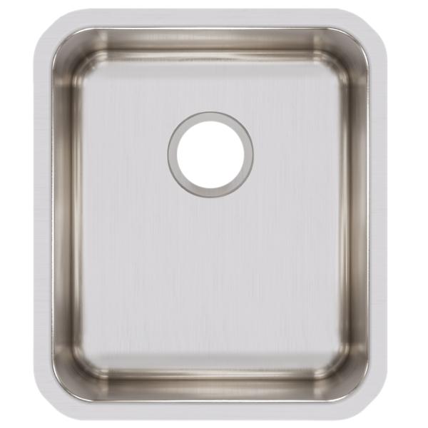 Elkay ELUH1316 Lustertone® Classic Stainless Steel 16" x 18-1/2" x 7-7/8" Single Bowl Undermount Sink