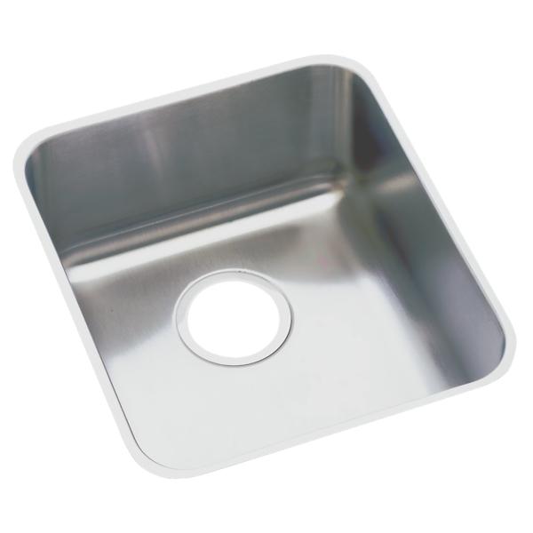 Elkay ELUH1316DBG Lustertone® Classic Stainless Steel 16" x 18-1/2" x 7-7/8" Single Bowl Undermount Sink Kit