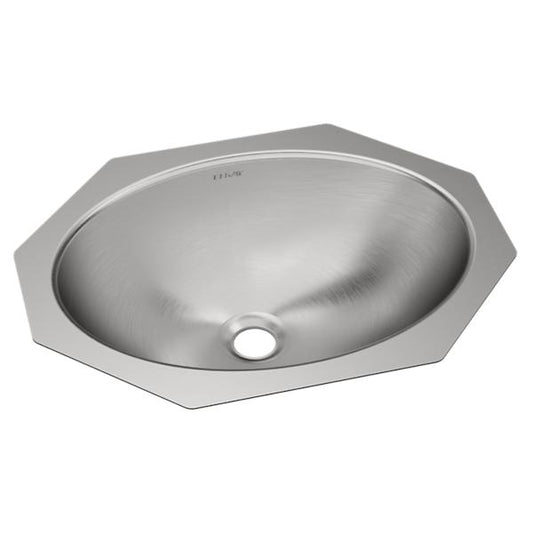 Elkay ELUH1511 Asana® Stainless Steel 18" x 14" x 6" Single Bowl Undermount Bathroom Sink