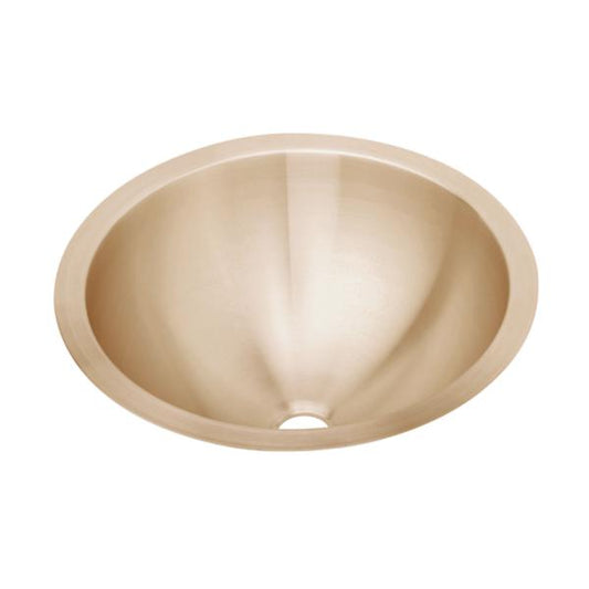 Elkay ELUH16-CU CuVerro Antimicrobial Copper 18-3/8" x 18-3/8" x 8" Single Bowl Undermount Bathroom Sink