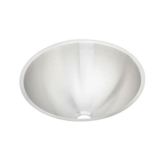 Elkay ELUH16 Asana Stainless Steel 18-3/8" x 18-3/8" x 8" Single Bowl Undermount Bathroom Sink