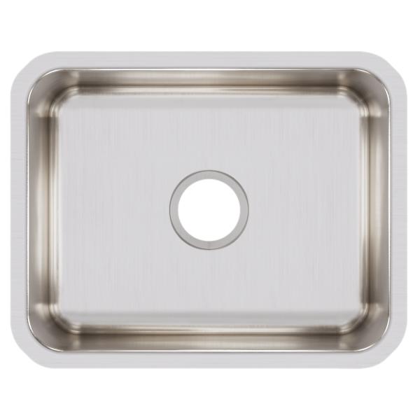 Elkay ELUH1814 Lustertone® Classic Stainless Steel, 20-1/2" x 16-1/2" x 7-7/8" Single Bowl Undermount Sink