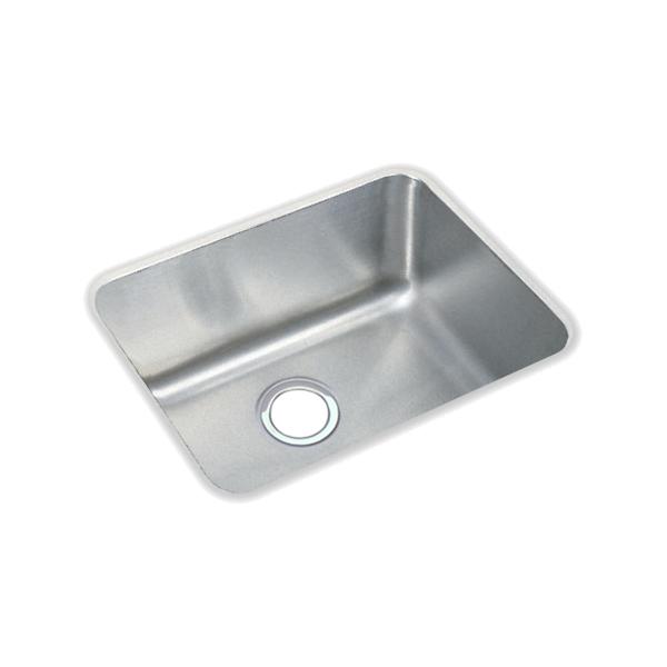 Elkay ELUH1814 Lustertone® Classic Stainless Steel, 20-1/2" x 16-1/2" x 7-7/8" Single Bowl Undermount Sink