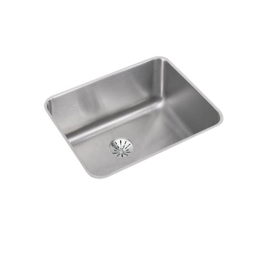 Elkay ELUH211510PD Lustertone® Classic Stainless Steel 23-1/2" x 18-1/4" x 10" Single Bowl Undermount Sink with Perfect Drain®