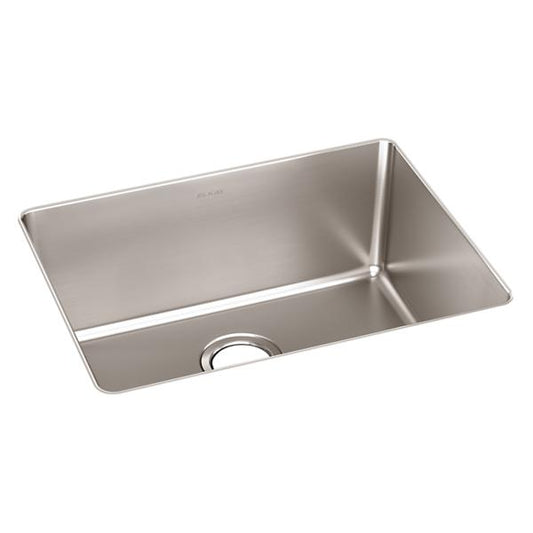 Elkay ELUH2115T Lustertone Iconix® 18 Gauge Stainless Steel 23-1/2" x 18-1/4" x 9" Single Bowl Undermount Sink