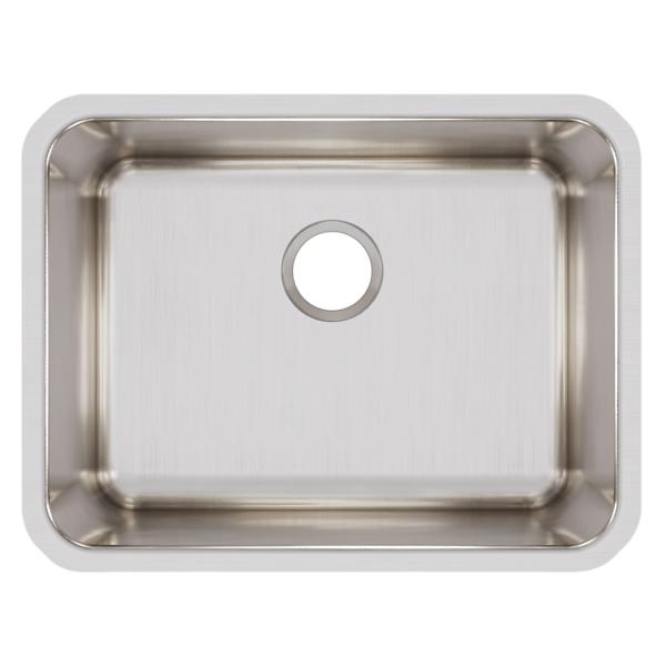 Elkay ELUH2115 Lustertone® Classic Stainless Steel, 23-1/2" x 18-1/4" x 7-1/2" Single Bowl Undermount Sink