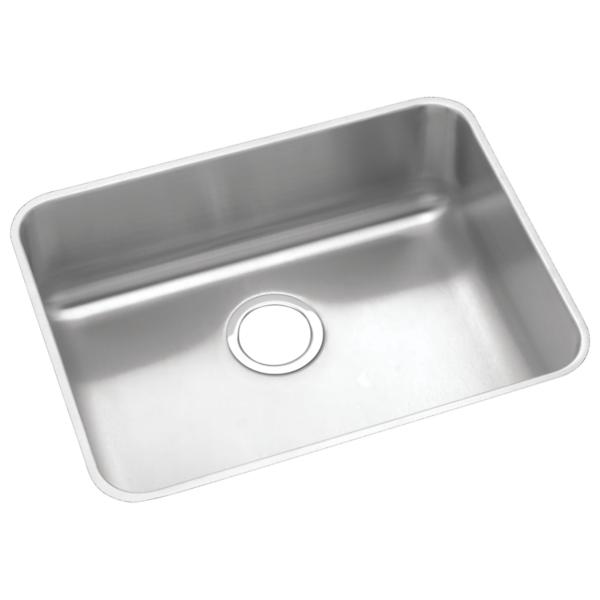 Elkay ELUHAD211545 Lustertone® Classic Stainless Steel, 23-1/2" x 18-1/4" x 4-3/8" Single Bowl Undermount ADA Sink