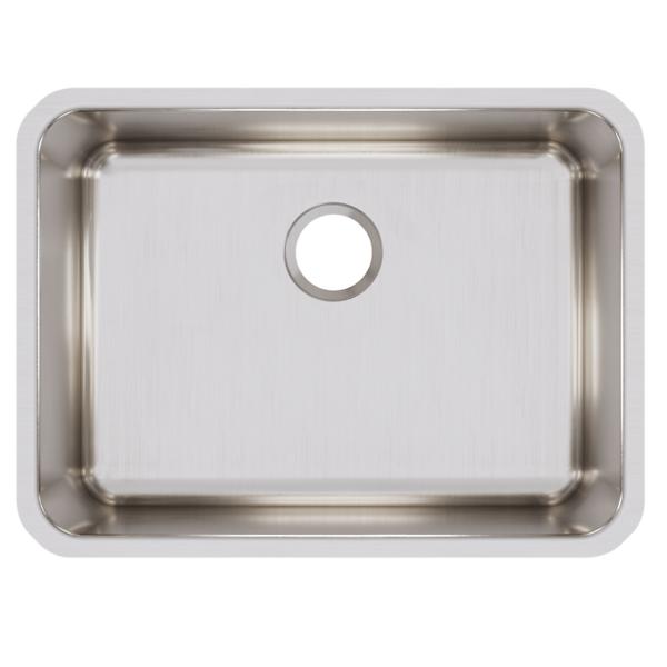 Elkay ELUH231710 Lustertone® Classic Stainless Steel 25-1/2" x 19-1/4" x 10" Single Bowl Undermount Sink