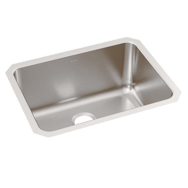 Elkay ELUH231712 Lustertone® Classic Stainless Steel 25-1/2" x 19-1/4" x 12" Single Bowl Undermount Sink