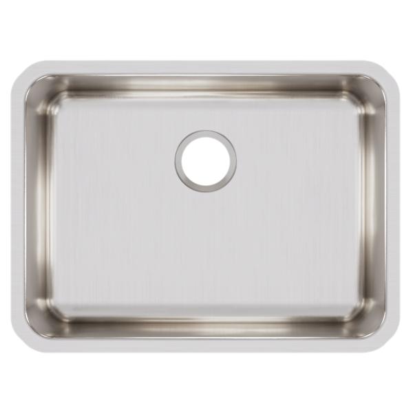 Elkay ELUH2317 Lustertone® Classic Stainless Steel 25-1/2" x 19-1/4" x 8" Single Bowl Undermount Sink