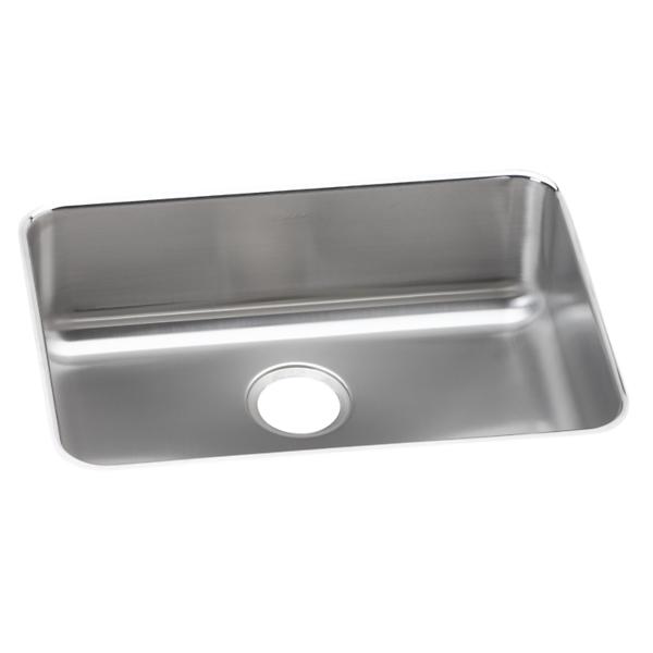 Elkay ELUH2317 Lustertone® Classic Stainless Steel 25-1/2" x 19-1/4" x 8" Single Bowl Undermount Sink