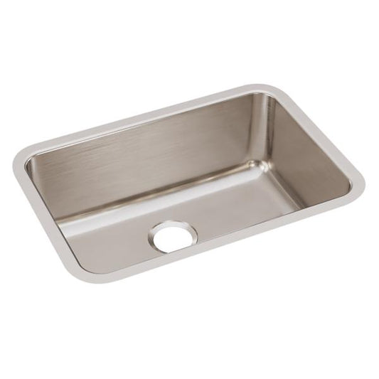 Elkay ELUH241610 Lustertone® Classic Stainless Steel 26-1/2" x 18-1/2" x 10" Single Bowl Undermount Sink