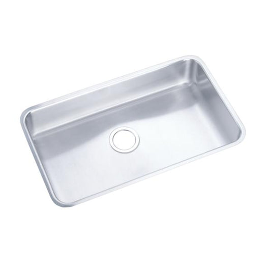 Elkay ELUH2816 Lustertone® Classic Stainless Steel 30-1/2" x 18-1/2" x 7-1/2" Single Bowl Undermount Sink