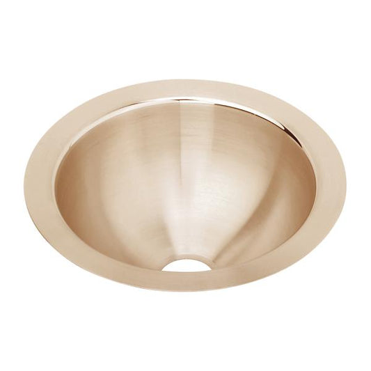 Elkay ELUH9-CU CuVerro Antimicrobial Copper 11-3/8" x 11-3/8" x 4-3/4" Single Bowl Undermount Bathroom Sink