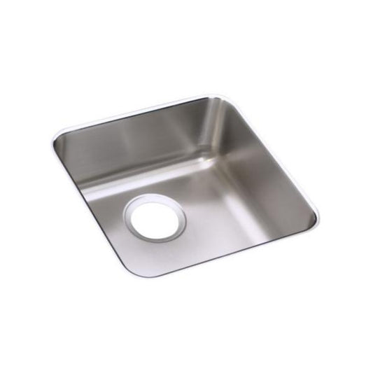 Elkay ELUHAD121245 Lustertone® Classic Stainless Steel 14-1/2" x 14-1/2" x 4-3/8" Single Bowl Undermount ADA Sink