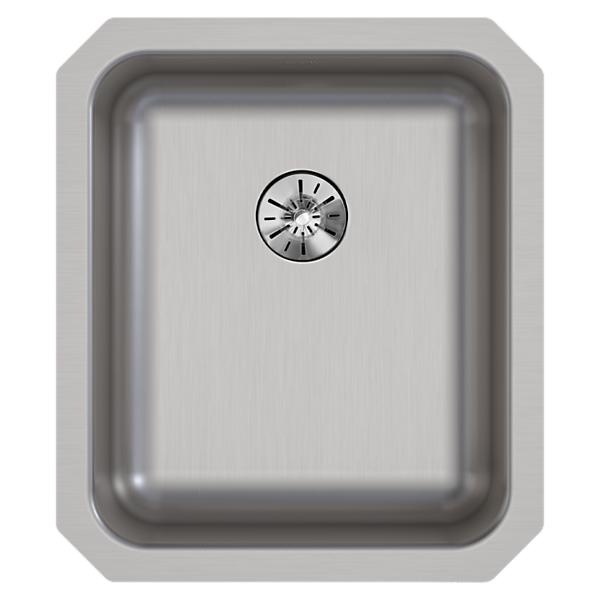 Elkay ELUHAD131655PD Lustertone® Classic Stainless Steel 16" x 18-1/2" x 5-3/8" Single Bowl Undermount ADA Sink with Perfect Drain®