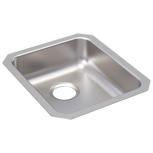 Elkay ELUHAD131655 Lustertone® Classic Stainless Steel 16" x 18-1/2" x 5-3/8" Single Bowl Undermount ADA Sink