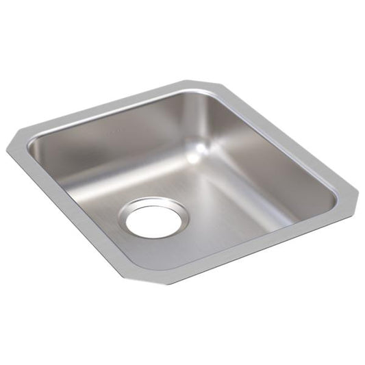 Elkay ELUHAD131655 Lustertone® Classic Stainless Steel 16" x 18-1/2" x 5-3/8" Single Bowl Undermount ADA Sink