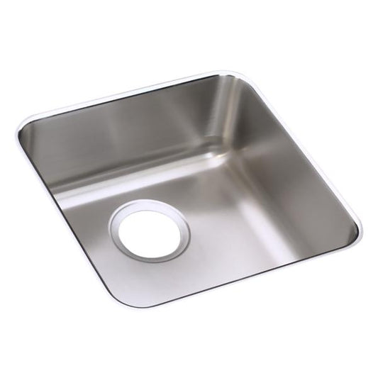 Elkay ELUHAD141445 Lustertone® Classic Stainless Steel, 16-1/2" x 16-1/2" x 4-3/8" Single Bowl Undermount ADA Sink