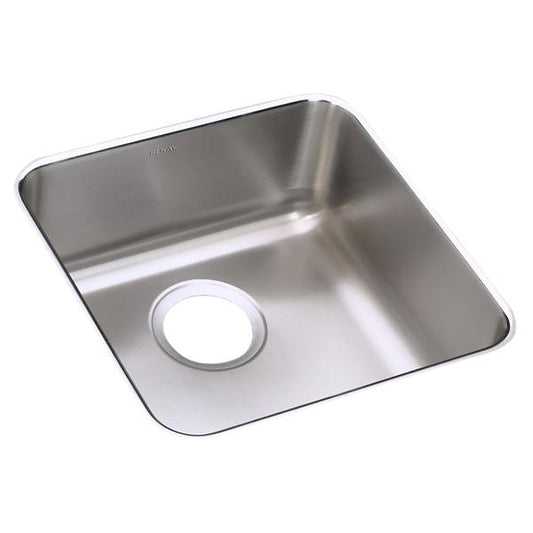 Elkay ELUHAD141450 Lustertone® Classic Stainless Steel, 16-1/2" x 16-1/2" x 4-7/8" Single Bowl Undermount ADA Sink