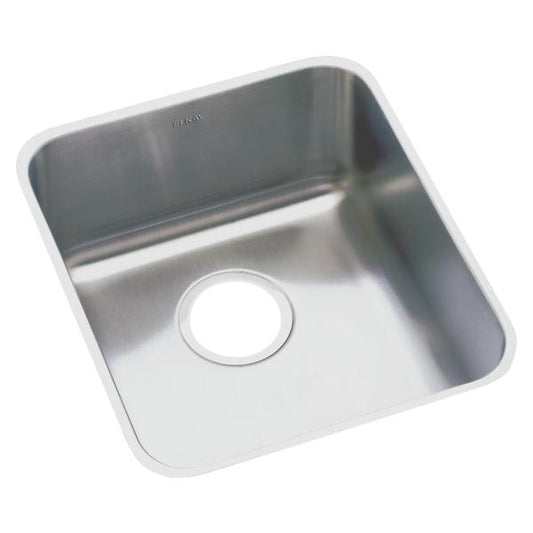 Elkay ELUHAD161650 Lustertone Classic Stainless Steel 18-1/2" x 18-1/2" x 4-7/8" Single Bowl Undermount ADA Sink