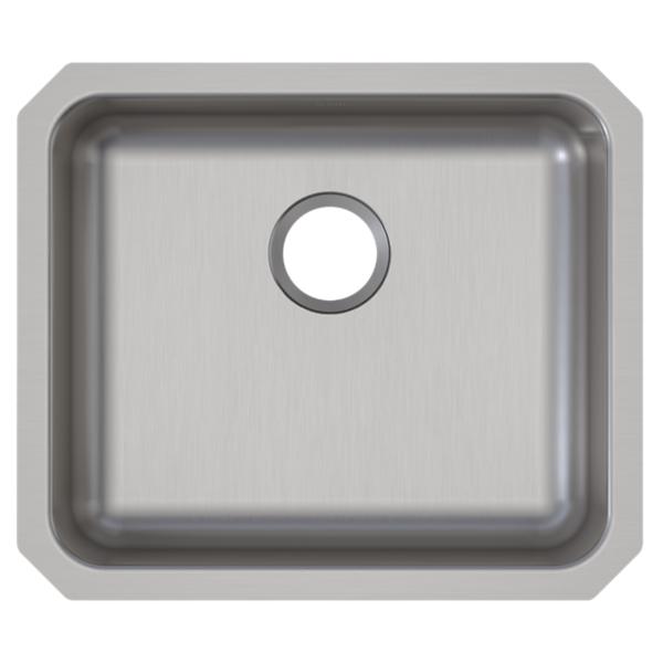 Elkay ELUHAD191650 Lustertone® Classic Stainless Steel, 21-1/2" x 18-1/2" x 4-7/8" Single Bowl Undermount ADA Sink