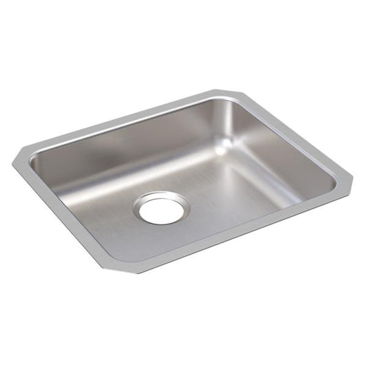 Elkay ELUHAD191655 Lustertone® Classic Stainless Steel, 21-1/2" x 18-1/2" x 5-3/8" Single Bowl Undermount ADA Sink