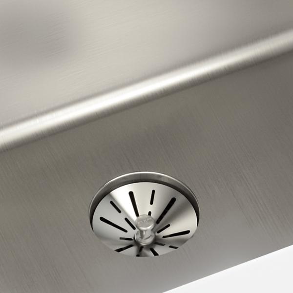 Elkay ELUHH2115TPD Lustertone Iconix® 16 Gauge Stainless Steel, 23-1/2" x 18-1/4" x 9" Single Bowl Undermount Sink with Perfect Drain®