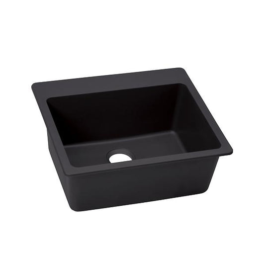 Elkay ELX2522 Quartz Luxe® 25" x 22" x 9-1/2" Single Bowl Drop-in Sink