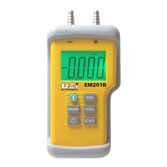 UEI Test EM201B Hi-Res Differential Manometer