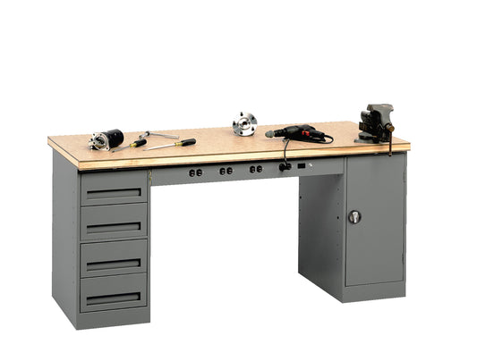 Tennsco EMB-2-3072C Workbench With Modular Units