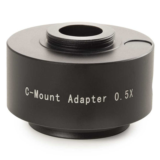 Globe Scientific EOX-9850 Photo port adapter with 0.5x lens for Oxion (revision 2) microscopes and 1/2 inch camera with C-mount for use with EOX-2053-PLPH and cameras EDC-5000-PRO / EDC-10000-PRO / EDC-18000-PRO / EVC-3042