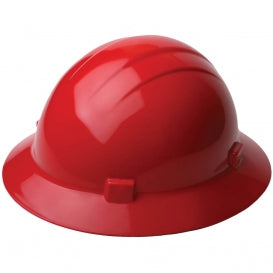Delta Plus WEL19204RE Americana® Full Brim with 4-Point Slide-Lock Suspension, Red