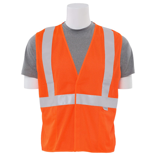 Delta Plus WEL14525HO6X S15 CL 2 Safety Vest, 6x, Hi Viz Orange