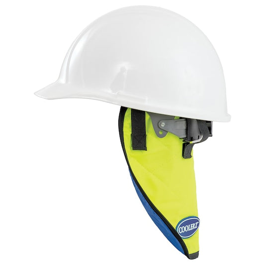 Delta Plus WEL21563HL C420 Coolerz WMS Neck Shield, Hi Viz Lime, Pack of 6