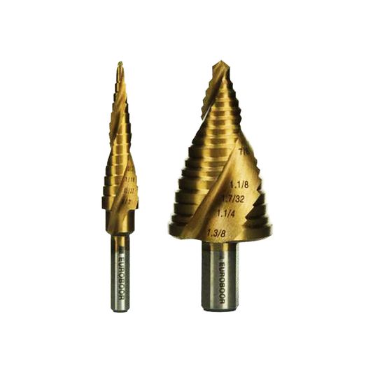 Euroboor ESD.INCH-F Step Drill, Inch.
