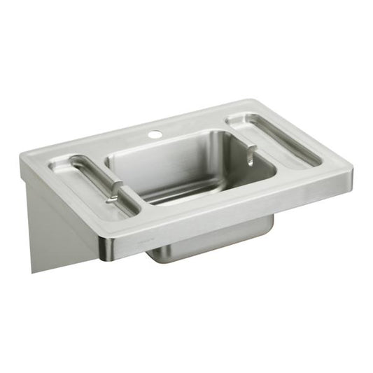 Elkay ESLV28201 Stainless Steel 28" x 20" x 7-1/2" Wall Hung Lavatory Sink