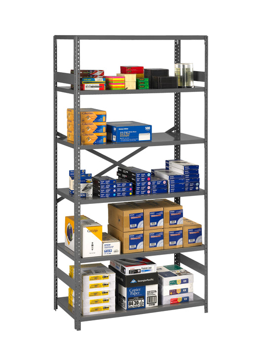 Tennsco ESP-6-1836 ESP Open Shelving - 18" Deep Unit With 6 Shelves