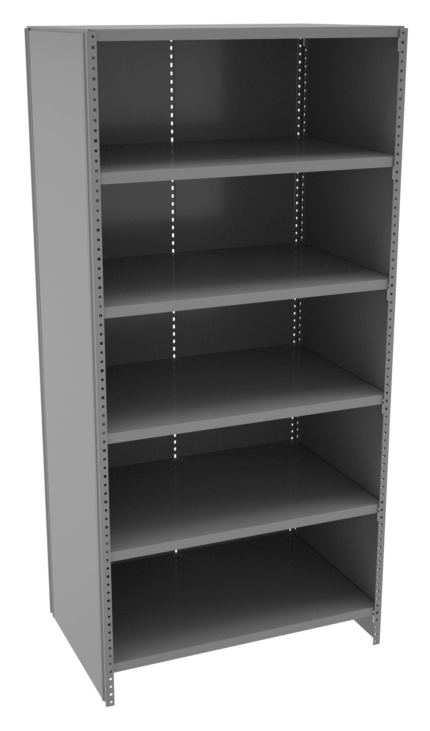 Tennsco ESPC-6-2436 ESP Closed Shelving - 24" Deep Unit With 6 Shelves