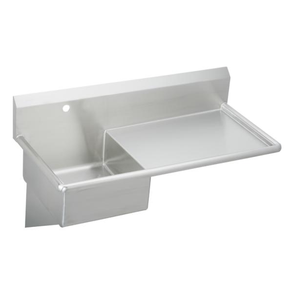 Elkay ESS4924R1 Stainless Steel 49-1/2" x 24" x 10 Wall Hung Service Sink