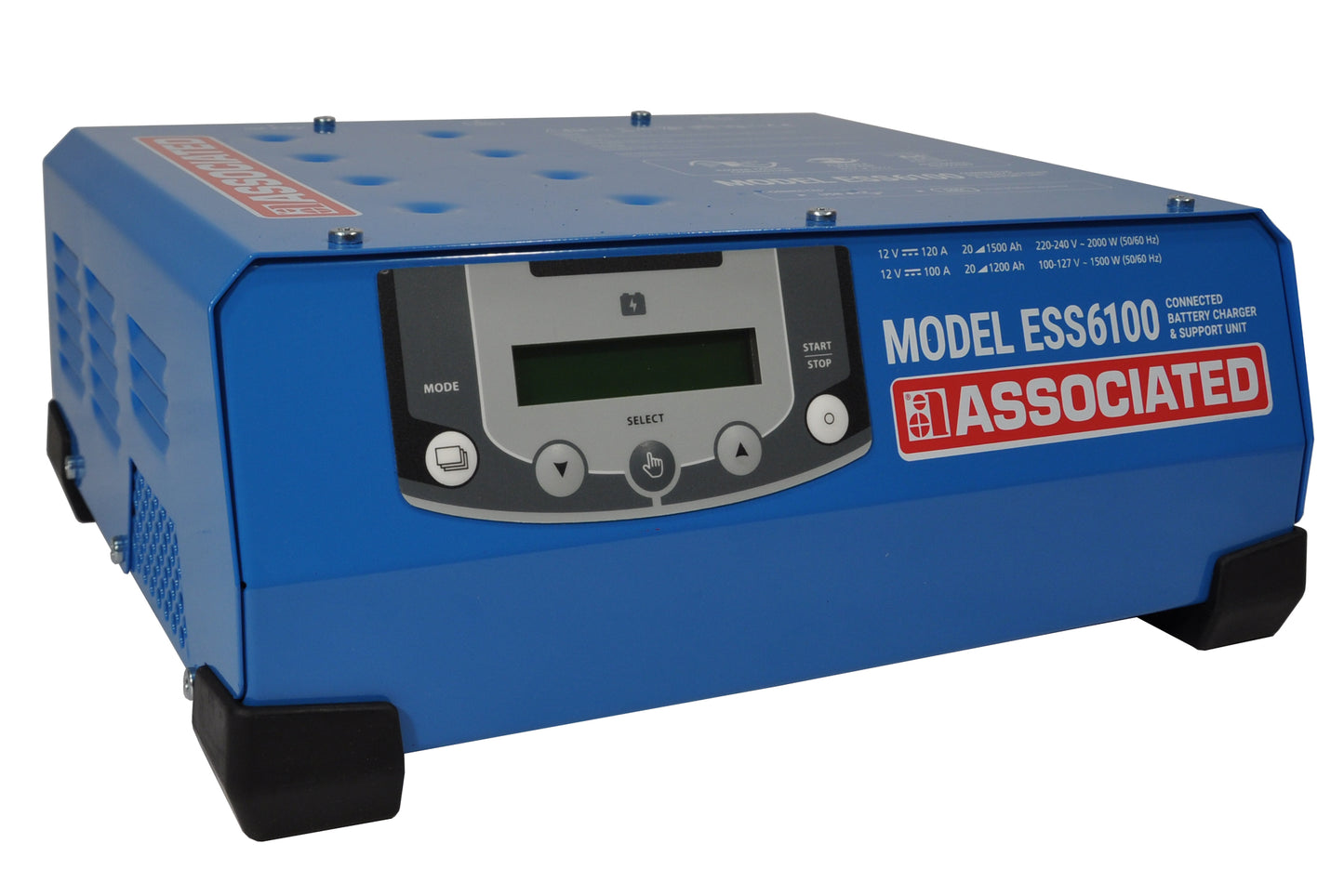 Associated Equipment ESS6100 Battery Charger & Support Unit, 12V 100A