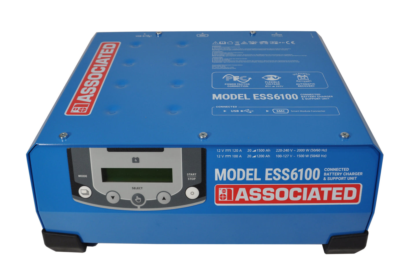 Associated Equipment ESS6100 Battery Charger & Support Unit, 12V 100A