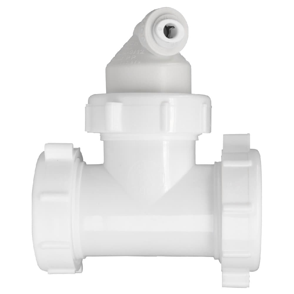 Airgap ET112-001 Drain Line Adapter (DLA) with 1/4-inch Quick Connect Fitting for Reverse Osmosis filter