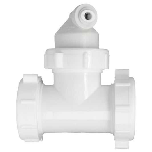 Airgap ET112-001 Drain Line Adapter (DLA) with 1/4-inch Quick Connect Fitting for Reverse Osmosis filter