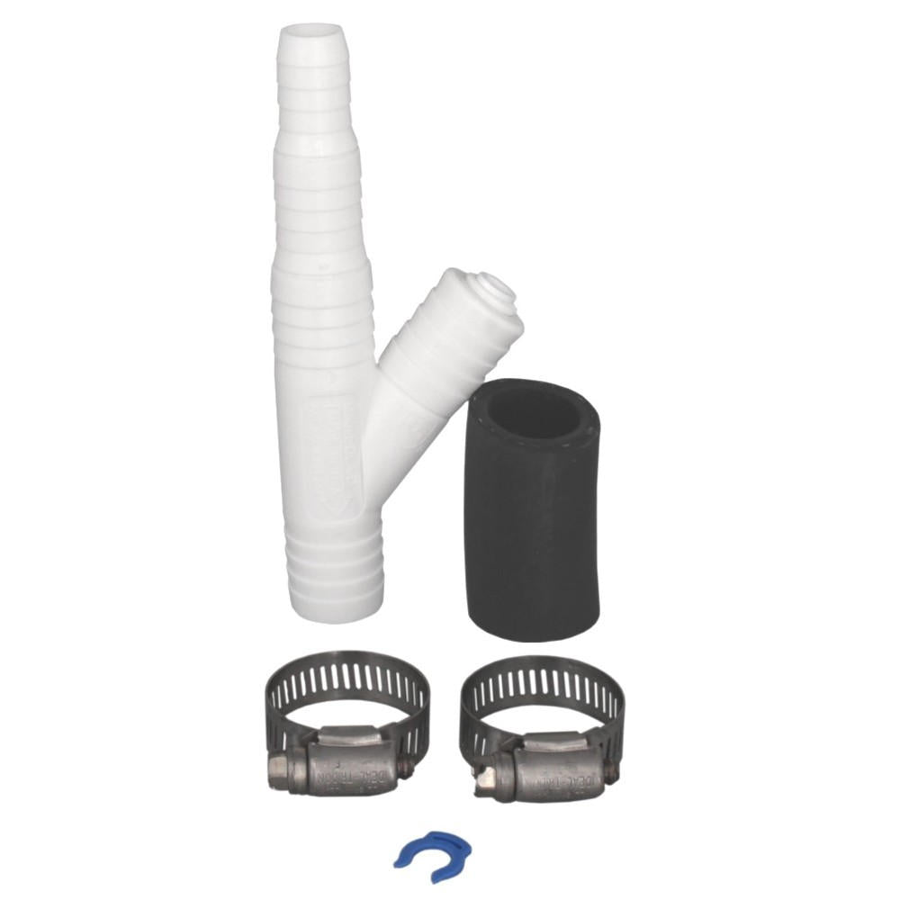 Airgap ET116-001 Drain Line Adapter (DLA) With 1/4-inch Quick Connect Fitting for a Water Filter and 7/8-inch Fitting for a Dishwasher