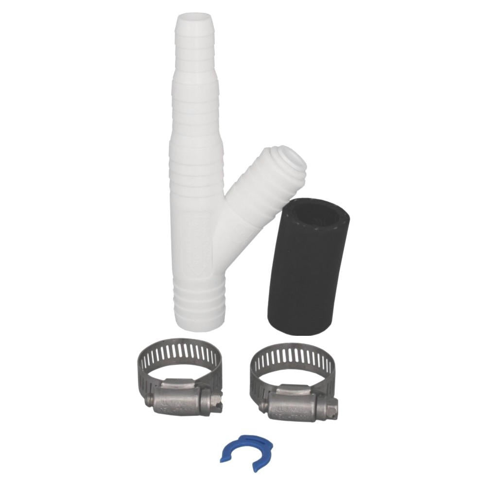 Airgap ET116-002 Drain Line Adapter (DLA) With 3/8-inch Quick Connect Fitting for a Water Filter and 7/8-inch Fitting for a Dishwasher