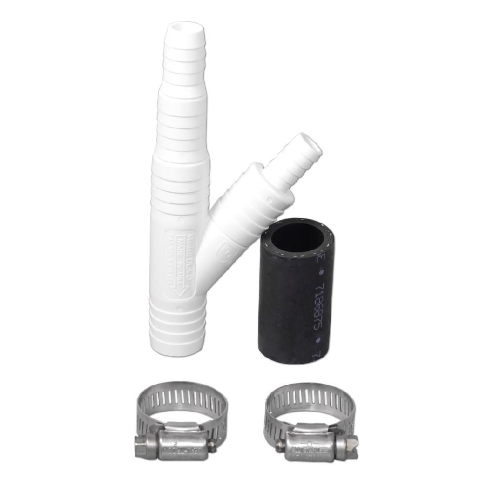 Airgap ET116-004 Drain Line Adapter (DLA) With 1/2-inch Barb Fitting for a Water Filter and 7/8-inch Fitting for a Dishwasher