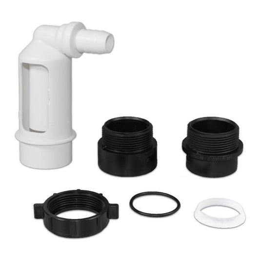 Airgap ET117-007 Water Softener Air Gap with 1/2-inch Barb Connector for Installation on a 1-1/2-inch Standpipe with ABS Trap Adapters